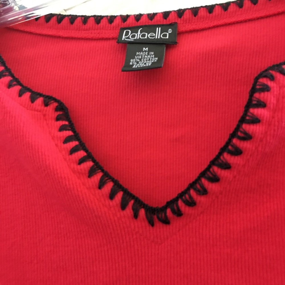 FINAL MARKDOWN Ladies Rafaella top medium - Picture 3 of 4